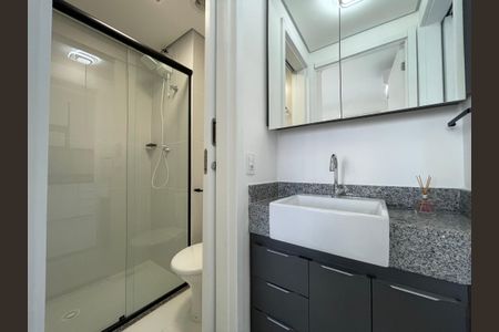 Apartamento para alugar com 33m², 1 quarto e 1 vaga Apartamento para alugar com 33m², 1 quarto e 1 vagaBanheiro