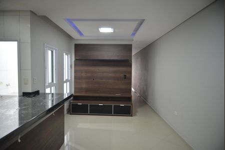 Sala de apartamento para alugar com 3 quartos, 85m² em Campestre, Santo André