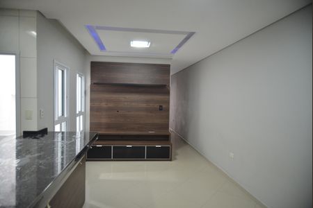 Sala de apartamento para alugar com 3 quartos, 85m² em Campestre, Santo André