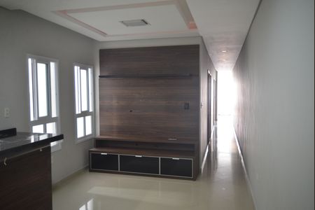 Sala de apartamento para alugar com 3 quartos, 85m² em Campestre, Santo André