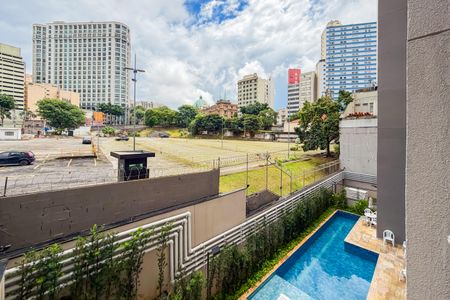 Vista da Sala de apartamento para alugar com 1 quarto, 26m² em Sé, São Paulo