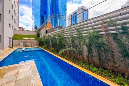 Apartamento para alugar com 26m², 1 quarto e sem vagaPiscina