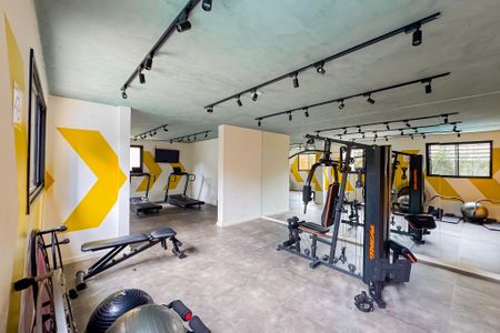 Apartamento para alugar com 26m², 1 quarto e sem vagaAcademia