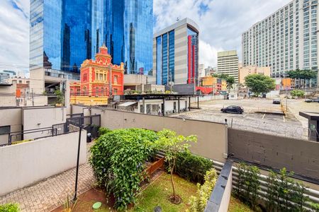 Vista da Sala de apartamento para alugar com 1 quarto, 26m² em Sé, São Paulo