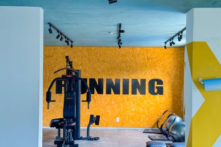 Apartamento para alugar com 26m², 1 quarto e sem vagaAcademia