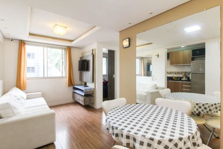 Sala de apartamento para alugar com 2 quartos, 49m² em Estância Velha, Canoas