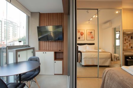 Apartamento para alugar com 24m², 1 quarto e sem vaga