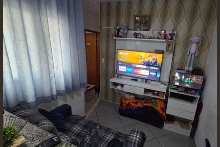 Sala de apartamento à venda com 2 quartos, 74m² em Vila Junqueira, Santo André