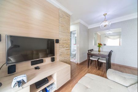 Sala de apartamento à venda com 2 quartos, 49m² em Vila Pires, Santo André