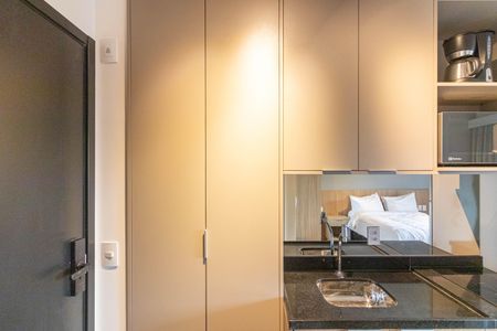 Studio para alugar com 24m², 1 quarto e sem vagaCozinha