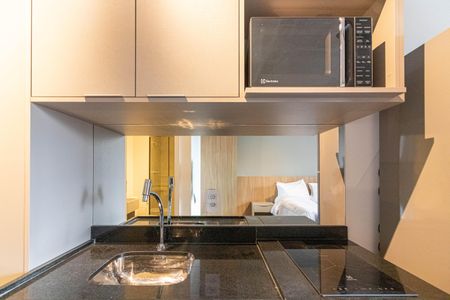 Studio para alugar com 24m², 1 quarto e sem vagaCozinha