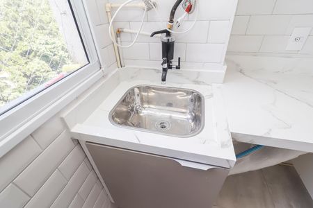 Apartamento à venda com 41m², 2 quartos e sem vagaCozinha e Área de Serviço