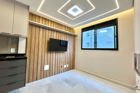 Sala de apartamento à venda com 1 quarto, 35m² em Jardim Oriental, São Paulo