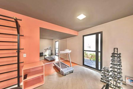 Apartamento para alugar com 35m², 1 quarto e sem vaga Apartamento para alugar com 35m², 1 quarto e sem vagaÁrea comum - Academia