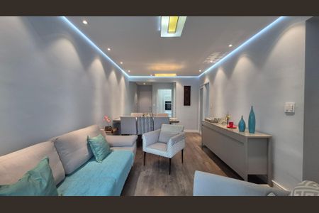 Sala de apartamento para alugar com 3 quartos, 92m² em Campestre, Santo André