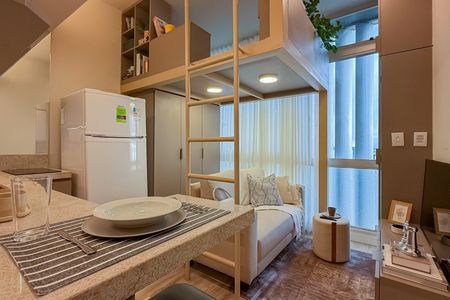 Apartamento à venda com 1 quarto, 18m² em Santo Agostinho, Belo Horizonte