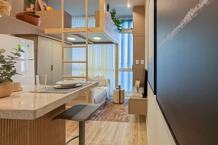 Apartamento à venda com 1 quarto, 18m² em Santo Agostinho, Belo Horizonte