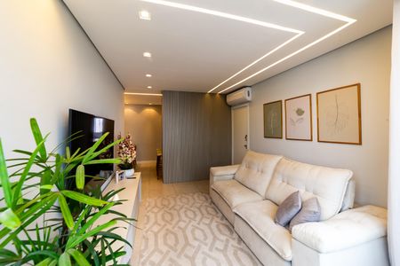 Sala de apartamento à venda com 3 quartos, 110m² em Cidade Nova, Belo Horizonte