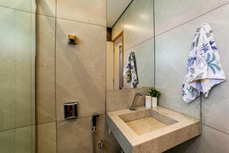 Apartamento à venda com 110m², 3 quartos e 2 vagasBanheiro Social