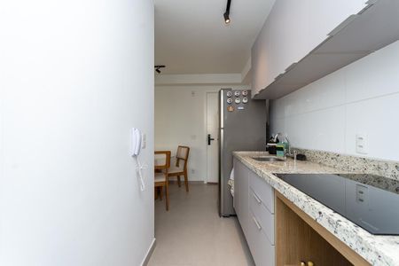 Cozinha Americana de apartamento para alugar com 1 quarto, 42m² em Barra Funda, São Paulo