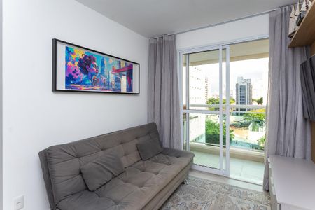 Sala de apartamento para alugar com 1 quarto, 42m² em Barra Funda, São Paulo