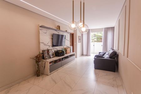 Sala de apartamento à venda com 3 quartos, 130m² em Graça, Belo Horizonte