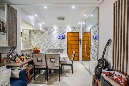 Sala de apartamento à venda com 3 quartos, 160m² em Vila Camilópolis, Santo André