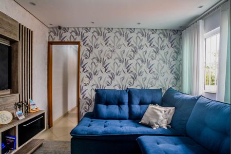 Sala de apartamento à venda com 3 quartos, 160m² em Vila Camilópolis, Santo André