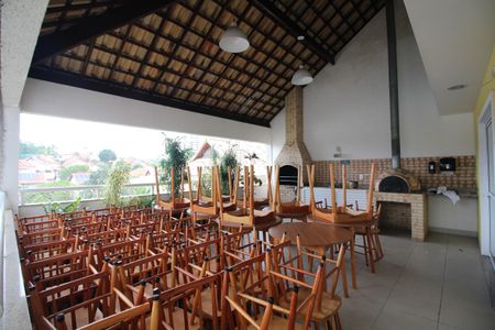 Casa de condomínio para alugar com 170m², 3 quartos e 4 vagasChurrasqueira