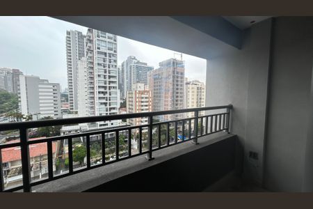 Studio para alugar com 22m², 1 quarto e sem vagaVaranda