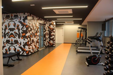 Apartamento para alugar com 25m², 1 quarto e sem vaga Apartamento para alugar com 25m², 1 quarto e sem vagaAcademia