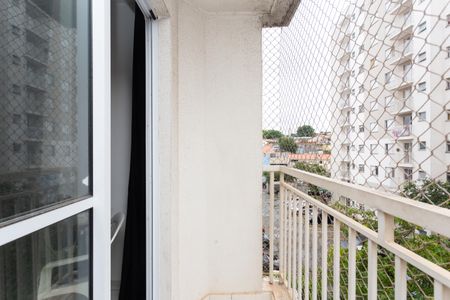 Varanda da Sala  de apartamento para alugar com 2 quartos, 57m² em Vila Nova Curuca, São Paulo