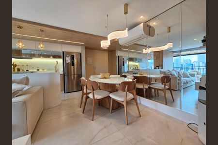 Apartamento para alugar com 94m², 2 quartos e 3 vagasSala