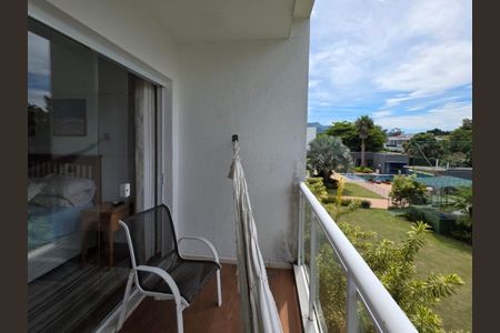 Varanda de apartamento para alugar com 1 quarto, 32m² em Barra da Tijuca, Rio de Janeiro