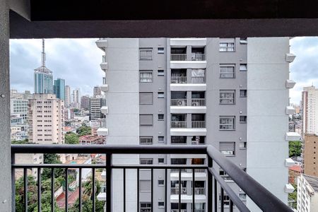 Vista de kitnet/studio para alugar com 1 quarto, 21m² em Paraíso, São Paulo