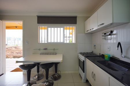 Cozinha de apartamento para alugar com 1 quarto, 36m² em Ingleses do Rio Vermelho, Florianópolis