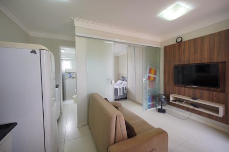 Sala - cozinha de apartamento para alugar com 1 quarto, 36m² em Ingleses do Rio Vermelho, Florianópolis