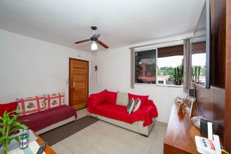 SALA de apartamento para alugar com 2 quartos, 52m² em Conjunto California, Belo Horizonte