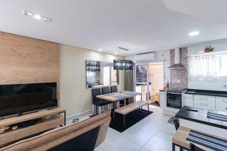 Casa de condomínio à venda com 90m², 3 quartos e 2 vagasSala