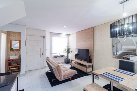 Sala de casa de condomínio à venda com 3 quartos, 90m² em Vila Osasco, Osasco