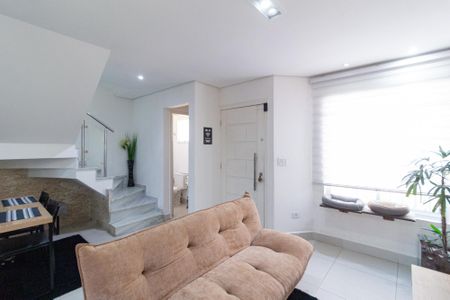 Sala de casa de condomínio à venda com 3 quartos, 90m² em Vila Osasco, Osasco