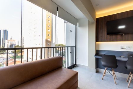 Apartamento para alugar com 27m², 1 quarto e sem vagaVaranda