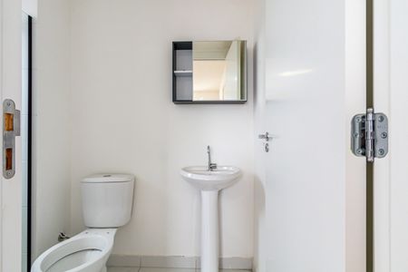 Apartamento para alugar com 26m², 1 quarto e sem vaga Apartamento para alugar com 26m², 1 quarto e sem vagaBanheiro