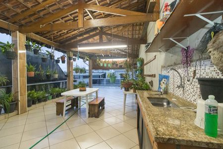 Terraço/Churrasqueira de casa à venda com 2 quartos, 215m² em Aricanduva, São Paulo
