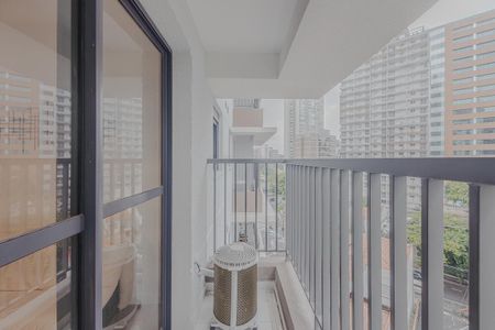 Studio para alugar com 27m², 1 quarto e sem vagaVaranda