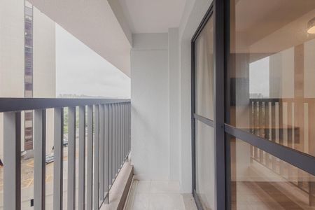 Studio para alugar com 27m², 1 quarto e sem vagaVaranda