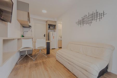 Studio para alugar com 27m², 1 quarto e sem vagaSala