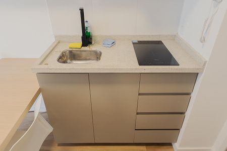 Studio para alugar com 27m², 1 quarto e sem vagaCozinha