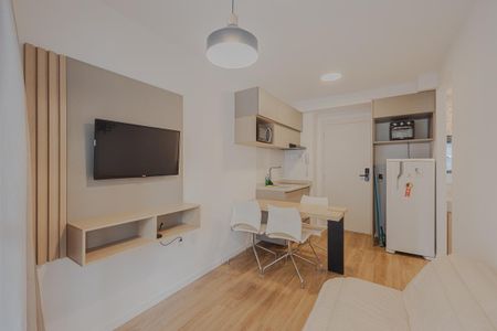 Studio para alugar com 27m², 1 quarto e sem vagaSala