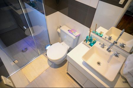 Apartamento à venda com 124m², 3 quartos e 2 vagasBanheiro Quarto 3 - Suite